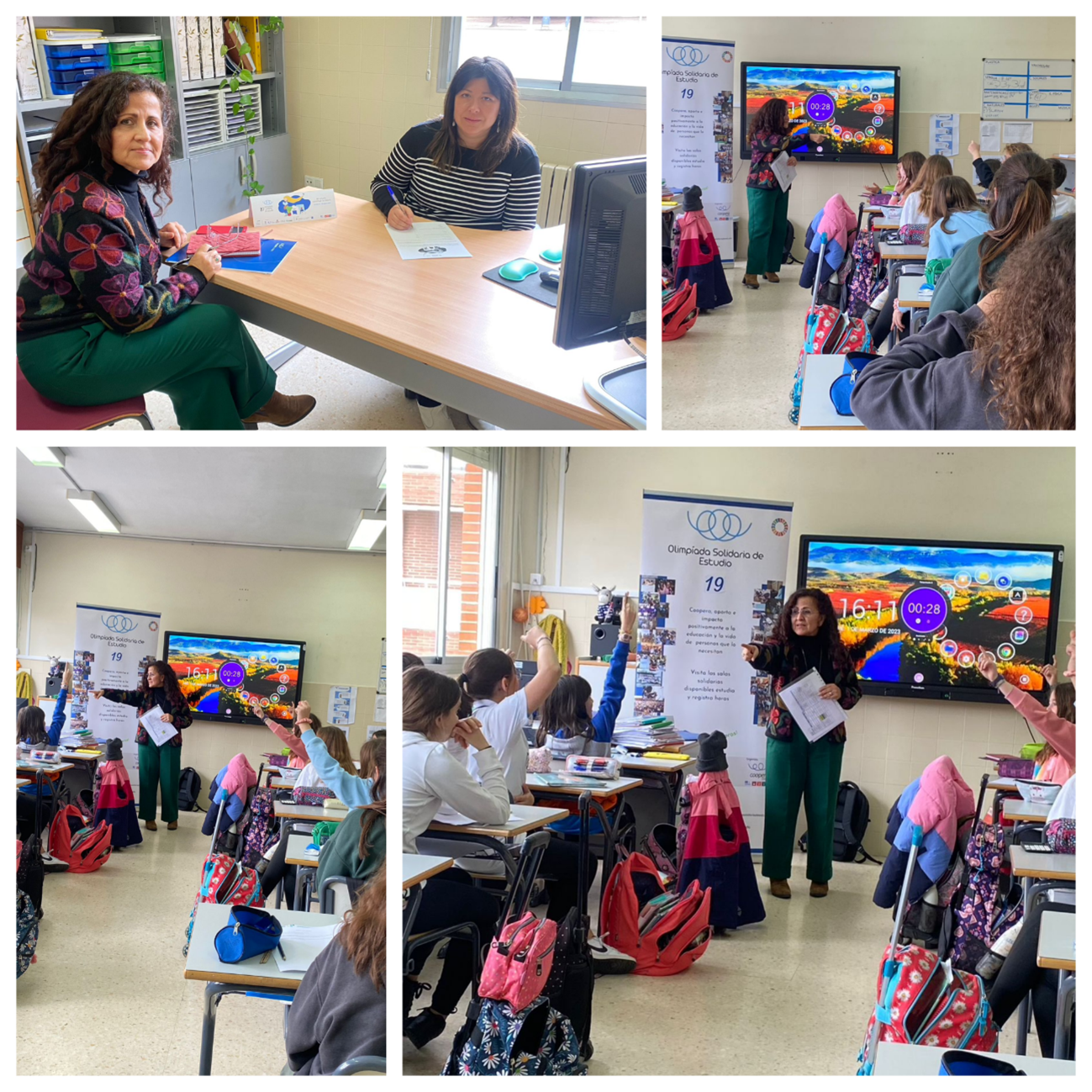 Reneé Freire Mejía en la Olimpiada Solidaria