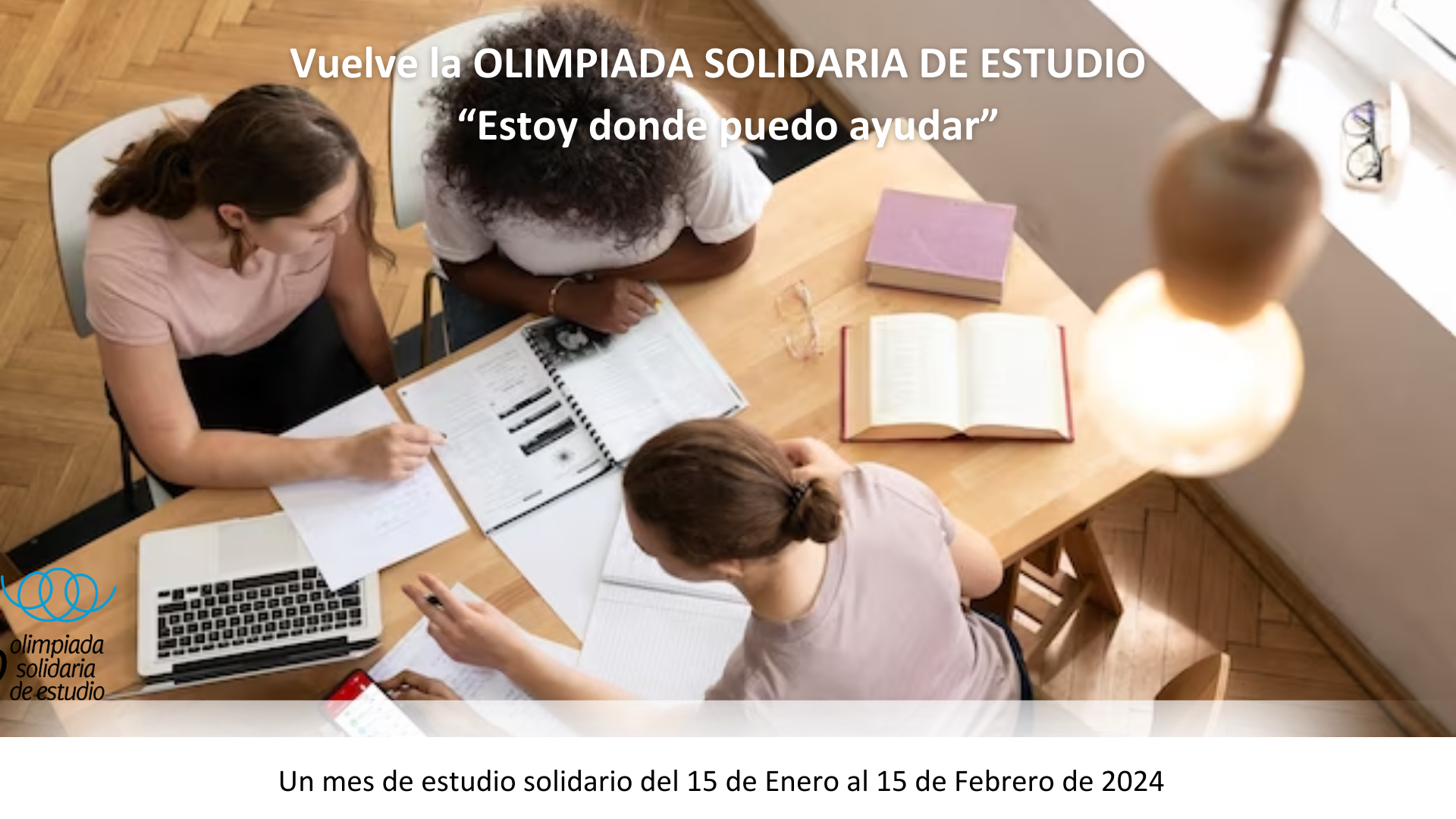 Vuelve la Olimpiada Solidaria de Estudio (OSE) que este año cumple su 20 edición con el eslogan ‘Estoy donde puedo ayudar’